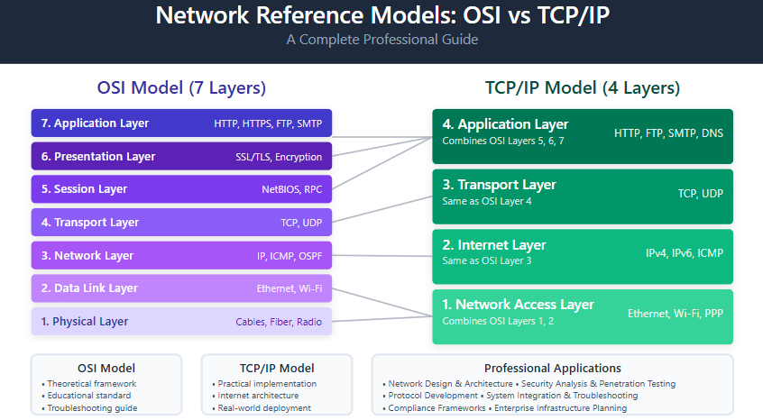 The Complete Guide to Network Reference Models: OSI vs TCP/IP&nbsp;Explained